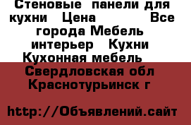 Стеновые  панели для кухни › Цена ­ 1 400 - Все города Мебель, интерьер » Кухни. Кухонная мебель   . Свердловская обл.,Краснотурьинск г.